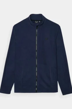 Online Polar Męski Regular Ze Stójką WMM00TFLEM289-31S Granatowy Męskie Bluzy Męskie|Odzież 4F