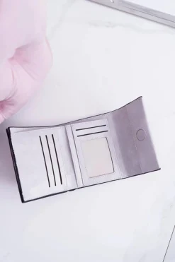 Online Boto Portfel Damski Klasyczny Mały Szary Na Magnes