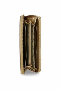 Sale Monnari Portfel Damski PUR0100-M23 Lakierowany Złoty
