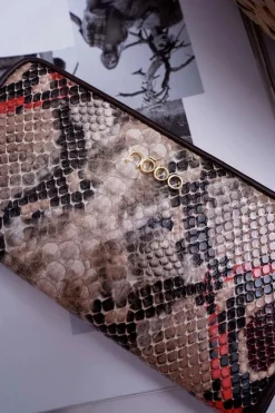 New Portfel Damski Brązowy NPUR-H0060-CM17 Portfele