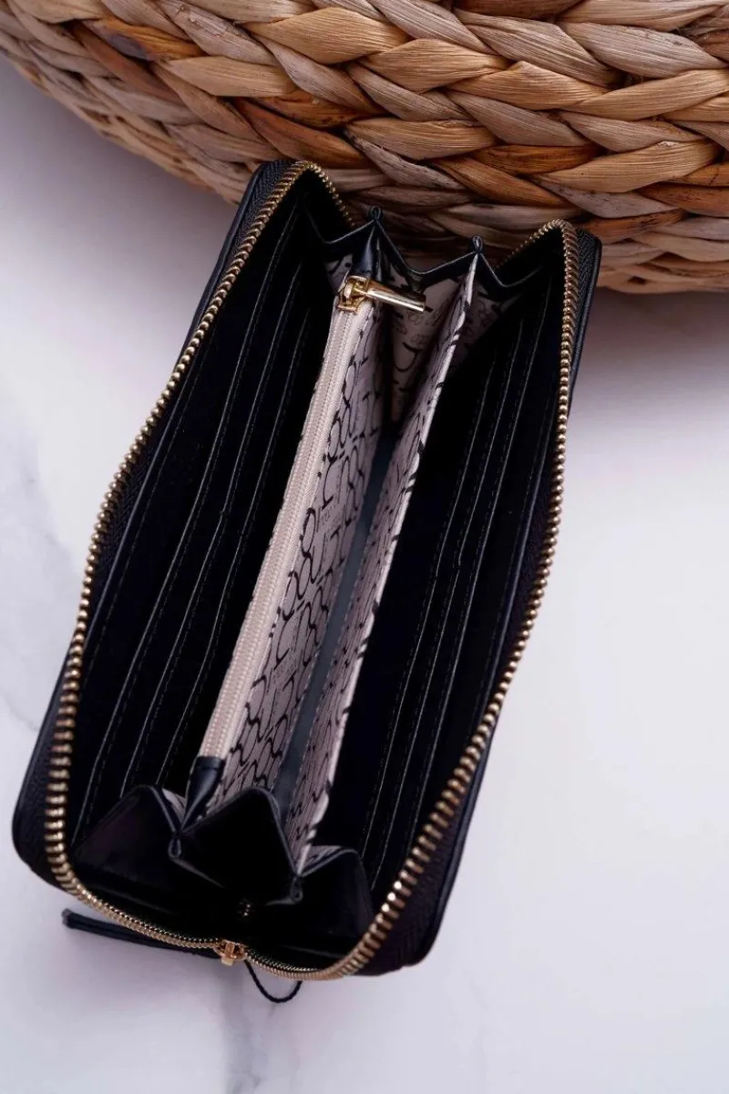 Portfele>Nobo Portfel Damski Czarny NPUR-H0061-CM20