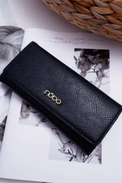Online Portfel Damski Czarny NPUR-H0041-C020 Portfele