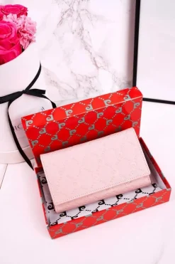 Portfele>Boto Portfel Damski PIERRE CARDIN PSP79 455 Różowy