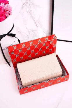 Boto Portfel Damski PIERRE CARDIN PSP79 455 Beżowy