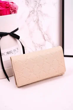 Boto Portfel Damski PIERRE CARDIN PSP79 455 Beżowy