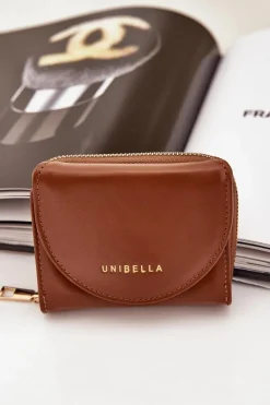 Portfele>Boto Portfel Damski Z Eko Skóry Brązowy Congaia