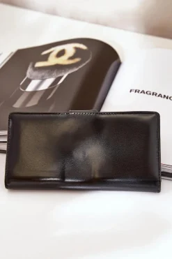 Boto Portfel Damski Z Eko Skóry Kalinessa Czarny