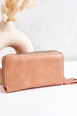 Outlet Boto Portfel Torebka 2w1 Na Bigiel Różowy Leonore