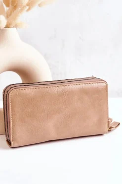 Listonoszki|Portfele>Boto Portfel Torebka 2w1 Na Bigiel Beżowy Leonore