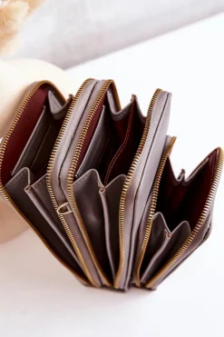 Discount Boto Portfel Torebka 2w1 Na Suwak Szary Themis