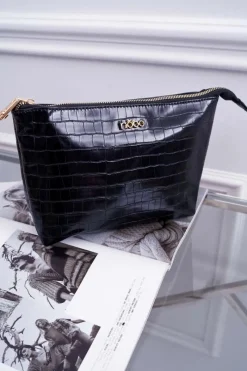 Discount Nobo Średnia Damska Kosmetyczka Czarna NCOS-I0341-C020