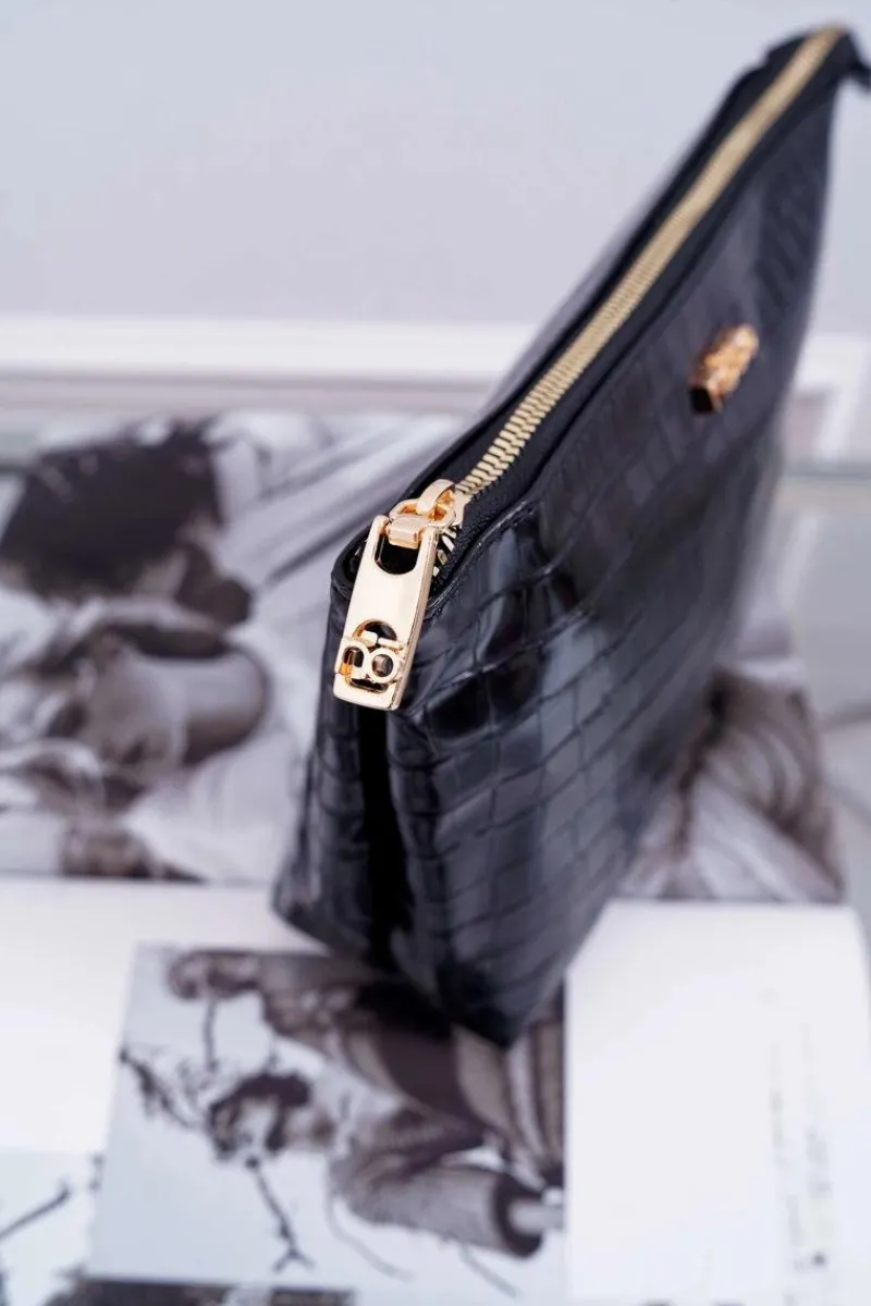 Discount Nobo Średnia Damska Kosmetyczka Czarna NCOS-I0341-C020