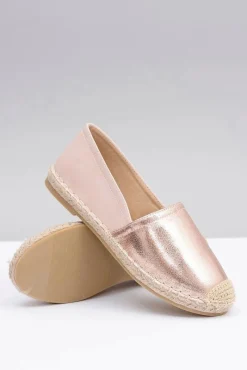 Czarne Espadryle>Boto Różowe Damskie Wsuwane Espadryle Paoli