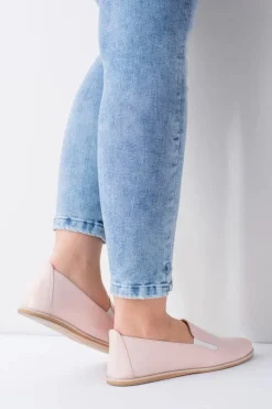 Baleriny Skórzane|Baleriny Klasyczne></noscript>Boto Różowe Pastelowe Baleriny Damskie Skóra Fresca