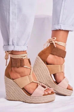 Sandały Na Koturnie><noscript><img width=