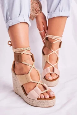 Sandały Na Koturnie><noscript><img width=