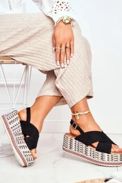 Sandały Na Koturnie><noscript><img width=