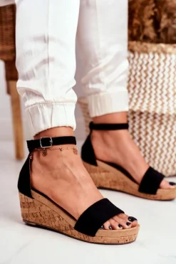 Sandały Na Koturnie><noscript><img width=