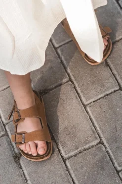 Sale Sandałki Dziecięce Na Korkowej Platformie Zapinane Na Rzep Camel Rorria Dzieci Dziewczęce