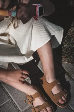 Sale Sandałki Dziecięce Na Korkowej Platformie Zapinane Na Rzep Camel Rorria Dzieci Dziewczęce