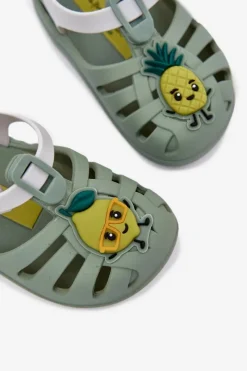 Best Ipanema Sandałki Dziecięce Na Rzep Owoce 83615 Summer XIV Baby Zielone Zielony