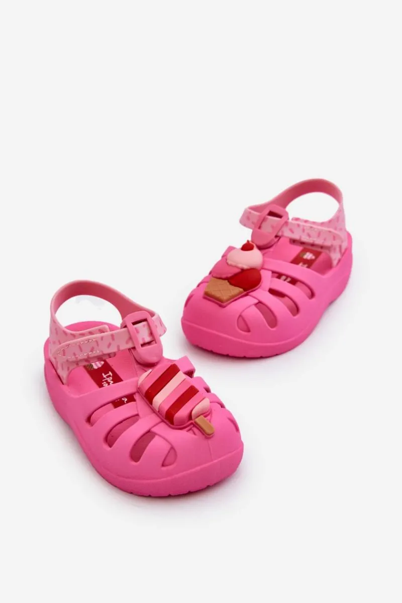 Dziewczęce>Ipanema Sandałki Dziecięce Na Rzep 83486 Summer XIII Baby Różowe