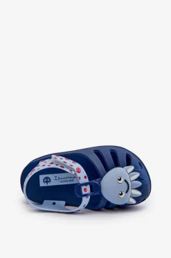 Discount Ipanema Sandałki Dziecięce Na Rzep 83486 Summer XIII Baby Niebieskie