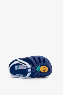 Chłopięce|Dziewczęce></noscript>Ipanema Sandałki Dziecięce Na Rzep Owoce 83615 Summer XIV Baby Granatowe Niebieski
