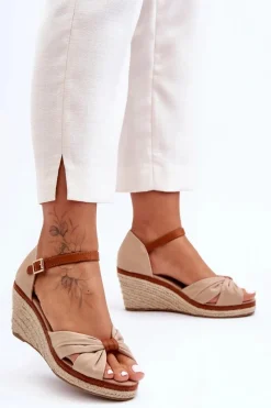 Sandały Na Koturnie><noscript><img width=