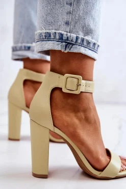 Sandały Na Obcasie><noscript><img width=