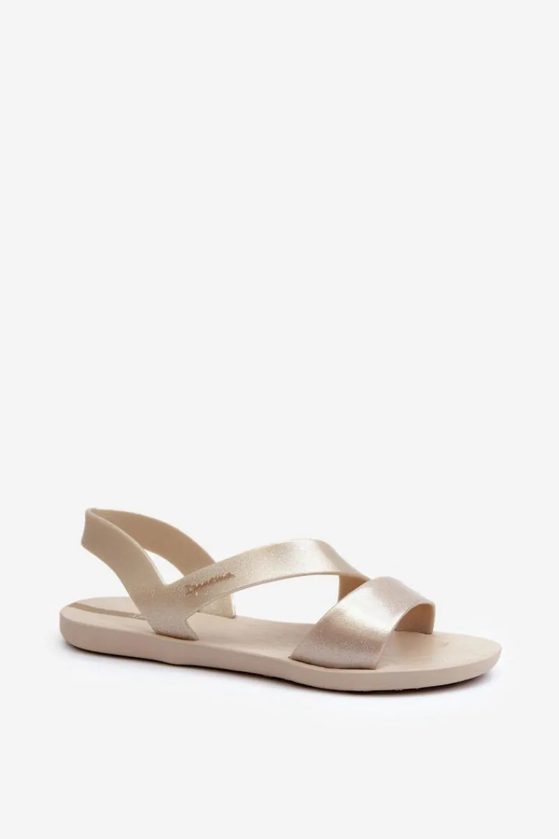 Sandały Gumowe|Sandały Płaskie>Ipanema Sandały Damskie 82429 Vibe Sandal Fem Beżowe