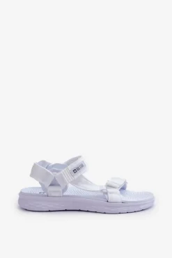 Best Big Star Shoes Sandały Damskie Big Star FF274A603 Białe Biały