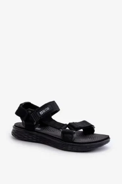 New Big Star Shoes Sandały Damskie Big Star FF274A600 Czarne Czarny