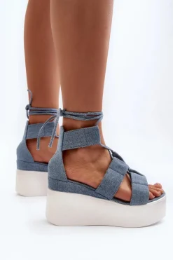 Sandały Na Koturnie><noscript><img width=