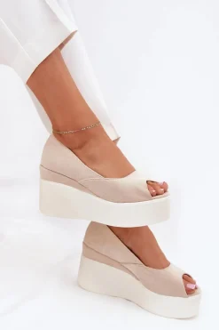 Sandały Na Koturnie><noscript><img width=