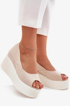 Sandały Na Koturnie><noscript><img width=