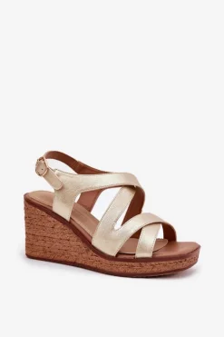 Sandały Na Obcasie|Sandały Na Koturnie><noscript><img width=