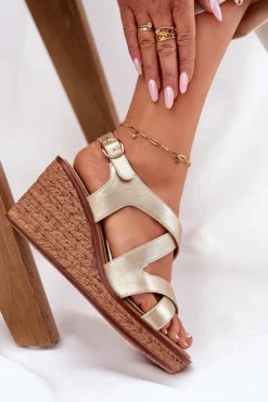 Sandały Na Obcasie|Sandały Na Koturnie><noscript><img width=