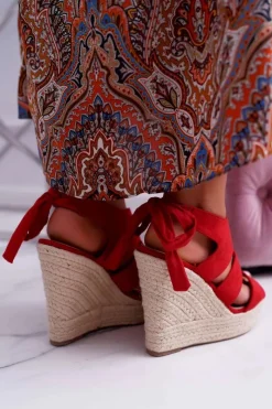 Sandały Na Koturnie><noscript><img width=