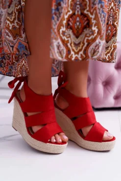 Sandały Na Koturnie><noscript><img width=