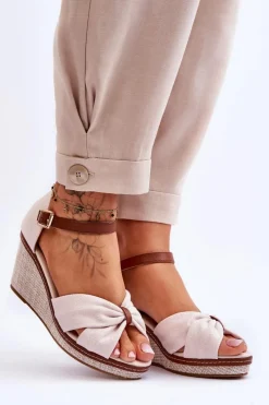 Sandały Na Koturnie><noscript><img width=