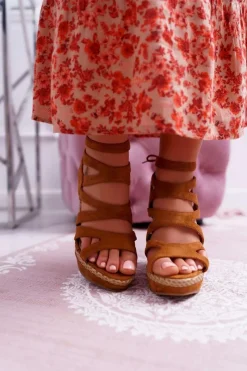 Sandały Na Koturnie><noscript><img width=