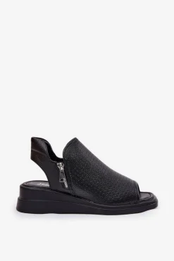 Sandały Z Cholewką|Sandały Na Koturnie><noscript><img width=