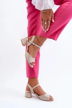 Sandały Na Obcasie><noscript><img width=