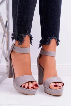 Sandały Na Obcasie><noscript><img width=