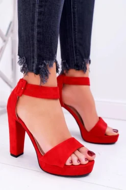 Sandały Na Obcasie><noscript><img width=