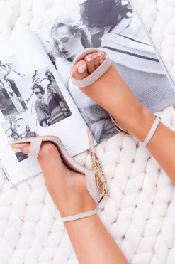 Sandały Na Obcasie><noscript><img width=