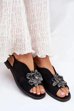 Sandały Z Cholewką|Sandały Płaskie><noscript><img width=