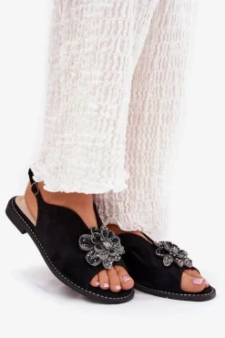 Sandały Z Cholewką|Sandały Płaskie><noscript><img width=