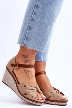 Sandały Na Koturnie><noscript><img width=